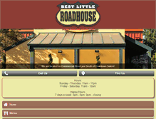 Tablet Screenshot of bestlittleroadhouse.com